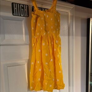 OshKosh Yellow Polka Dot Kids Dress